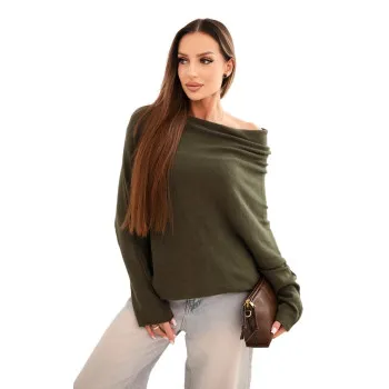 Naisten beige neulepaita Anit
