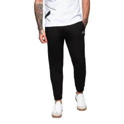 Vyriškos juodos spalvos laisvalaikio kelnės Imek