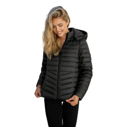 Moteriška juoda striukė Kajal