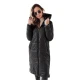 Moteriška ilga juodos spalvos striukė Orvit Moteriškos striukės