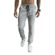 Vyriškos šviesiai pilkos kelnės Run Laisvalaikio kelnės