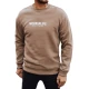 Vyriškas rudas džemperis Medrialife Džemperiai be gobtuvo