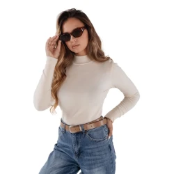 Moteriškas rusvas megztinis Lena