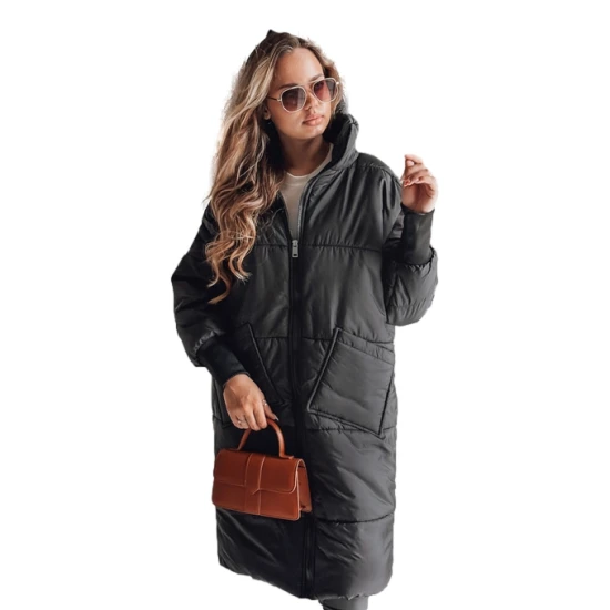 Moteriška oversize juoda striukė Gala Moteriškos striukės