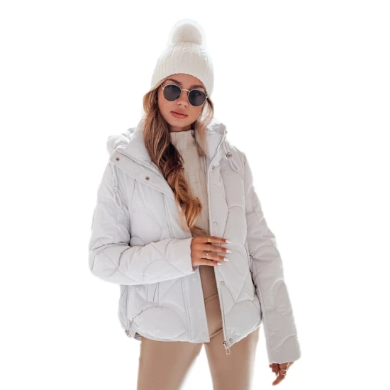 Moteriška žieminė baltos spalvos striukė Silma Moteriškos striukės