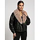 Women's Black Leather Jacket 