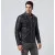 Men's Black Leather Jacket by Trouble