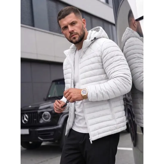 Astor Men's White Jacket