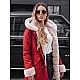 Red women’s jacket by Moly