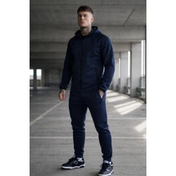 Vyriškas tamsiai mėlynas kostiumas Gibon