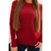 Women's burgundy jumper Arol