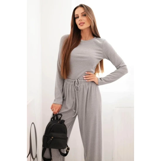 Moteriškas pilkos spalvos komplektas Bert