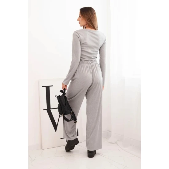 Moteriškas pilkos spalvos komplektas Bert