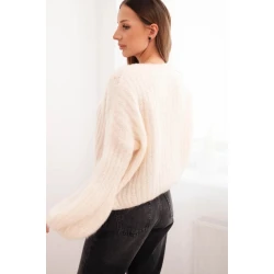 Moteriškas baltas megztinis Bali