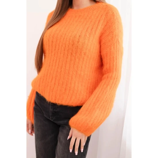 Moteriškas oranžinis megztinis Bali
