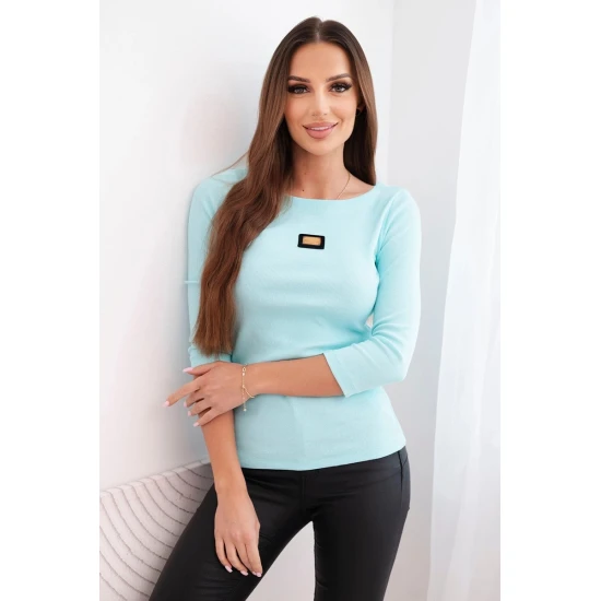 Moteriška šviesiai mėlyna palaidinė Carla