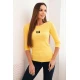 Moteriška geltona palaidinė Carla