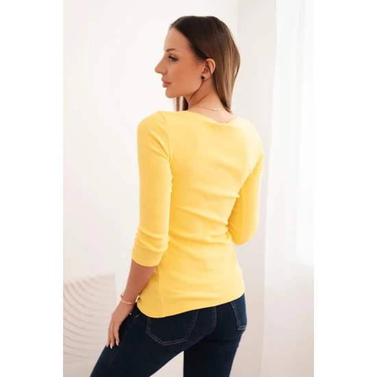 Moteriška geltona palaidinė Carla