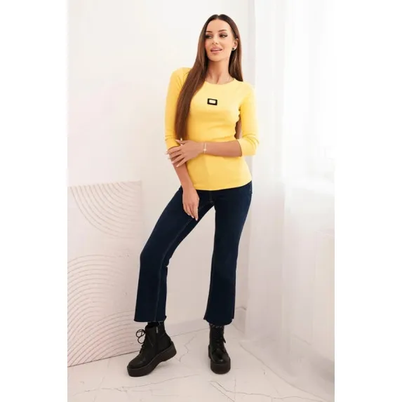 Moteriška geltona palaidinė Carla