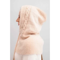 Moteriška šviesiai rusva kepurė Berlin