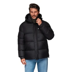 Vyriška juoda žieminė striukė Pablo