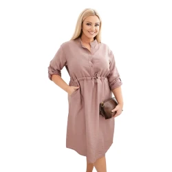 Moteriška tamsiai rusva suknelė Eris