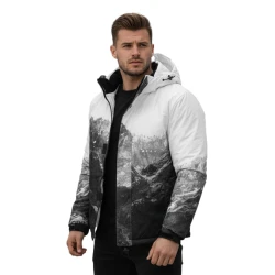 Vyriška juoda slidinėjimo striukė Mount