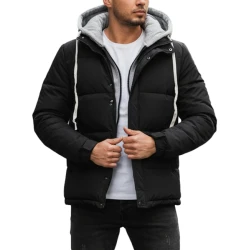 Vyriška juodas žieminė striukė Blaze