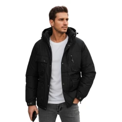 Vyriška juoda striukė Coper