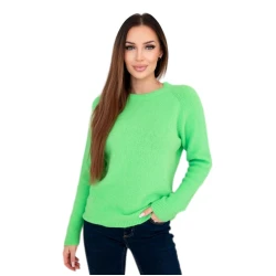 Moteriškas neoninis žalias megztinis Arol