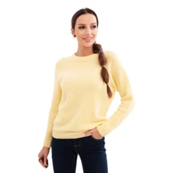 Moteriškas geltonas megztinis Arol
