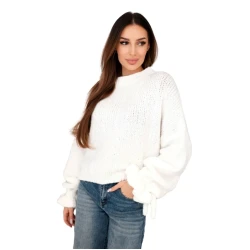 Moteriškas baltas megztinis Fango