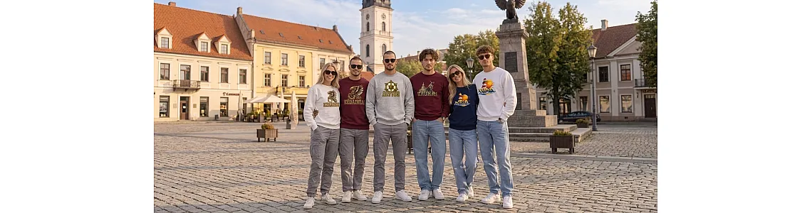 Džemperiai su miestų pavadinimais: nauja kolekcija tiems, kurie didžiuojasi savo miestu