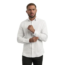 Vyriški baltos spalvos marškiniai Royal