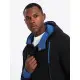 DEV - Men's zip-up hoodie - black B297 Men's zip-up hoodie - black