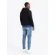 DEV - Men's zip-up hoodie - black B297 Men's zip-up hoodie - black