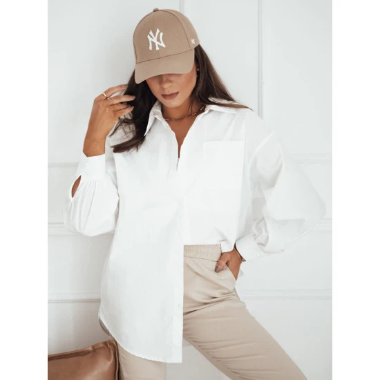 Moteriški balti marškiniai Levy DY0381