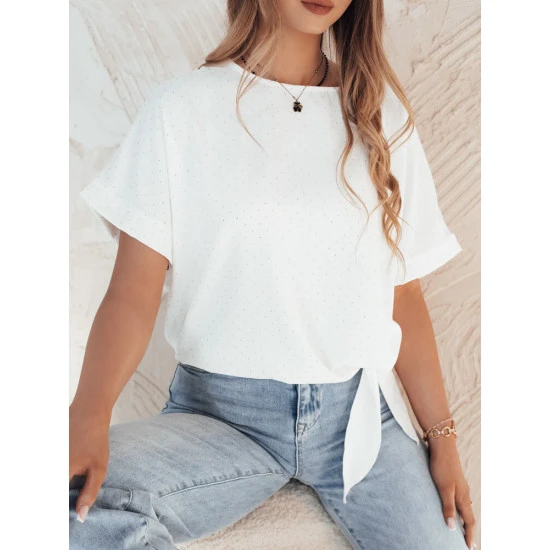 Moteriška balta palaidinė ROPEZ RY2468