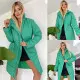 Stilinga žalia moteriška striukė be gobtuvo Arova PK4024 Premium