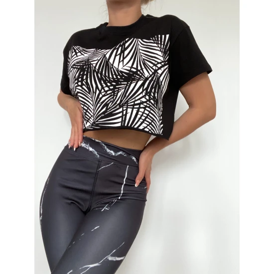 Juodas moteriškas sportinis komplektas Thunder PK3145 Premium