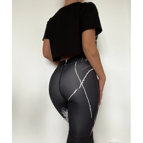 Juodas moteriškas sportinis komplektas Thunder PK3145 Premium