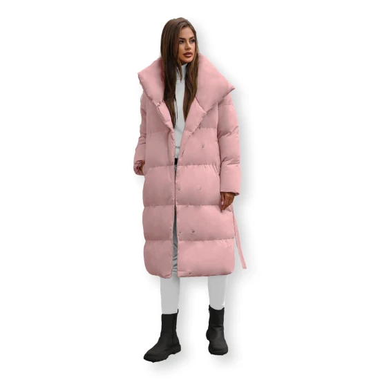 Moteriškas rožinis paltas Korper