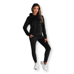 Juodas veliūrinis komplektas Peril