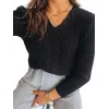 Sweter damski Mira czarny MY1806z
