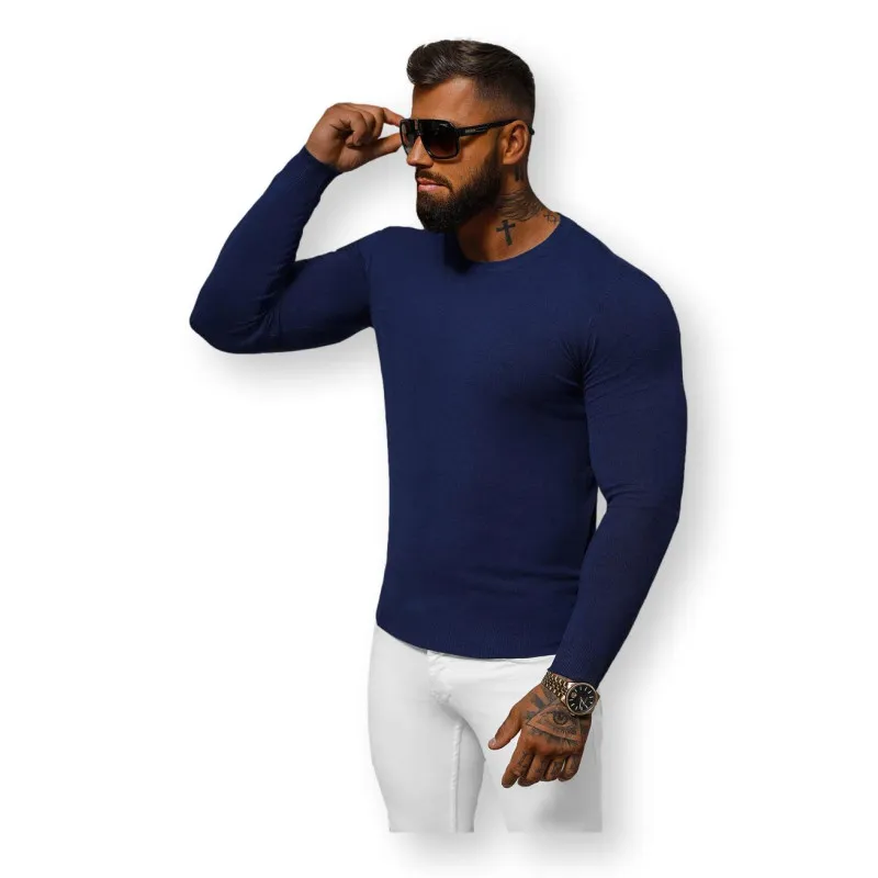 Blue cardigan for men Zadal NB/MMB602/5
