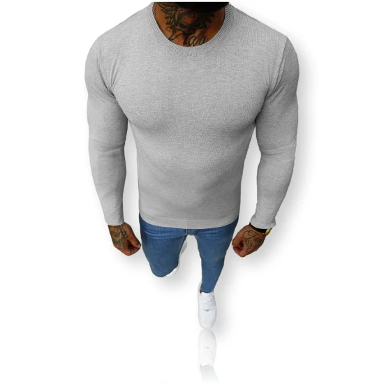 Pilkas megztinis vyrams Zadal NB/MMB602/2