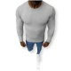 Pilkas megztinis vyrams Zadal NB/MMB602/2
