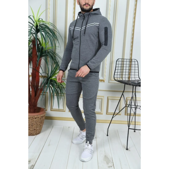 Sportinis komplektas tamsiai pilkas Okar PK3013 Premium