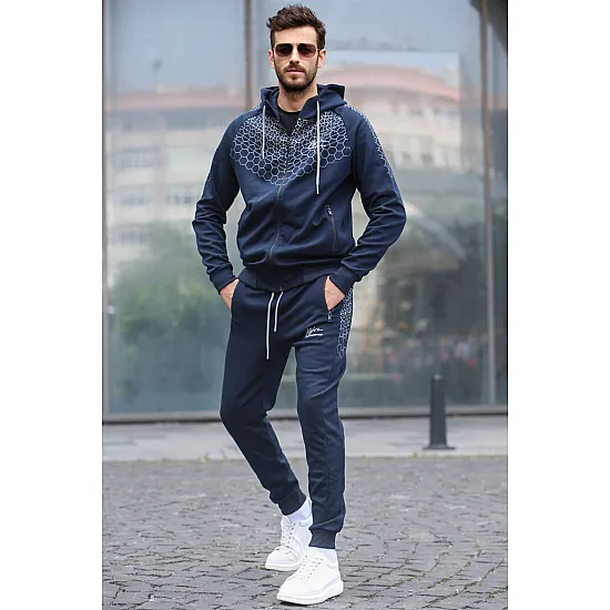 Tamsiai mėlynas sportinis komplektas Nikor PK5906 Premium