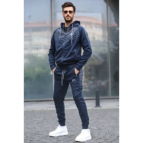 Tamsiai mėlynas sportinis komplektas Nikor PK5906 Premium